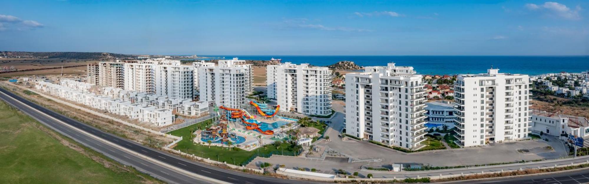 Terra Apartments In Caesar Blue Resort, Fixed Lunch Till 3Pm, Gym, Heated Pool, Sauna, Kids Club Rizokarpaso Eksteriør billede